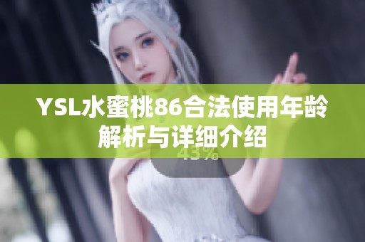 YSL水蜜桃86合法使用年龄解析与详细介绍