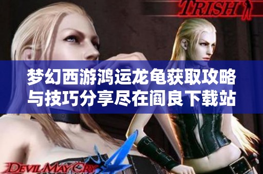 梦幻西游鸿运龙龟获取攻略与技巧分享尽在阎良下载站