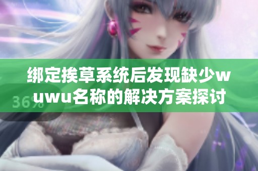 绑定挨草系统后发现缺少wuwu名称的解决方案探讨