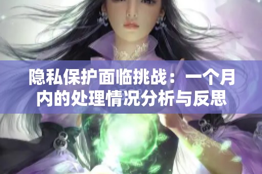 隐私保护面临挑战：一个月内的处理情况分析与反思