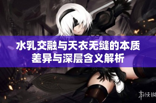 水乳交融与天衣无缝的本质差异与深层含义解析