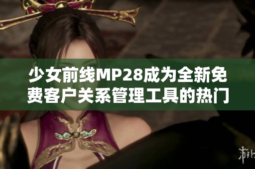 少女前线MP28成为全新免费客户关系管理工具的热门选择
