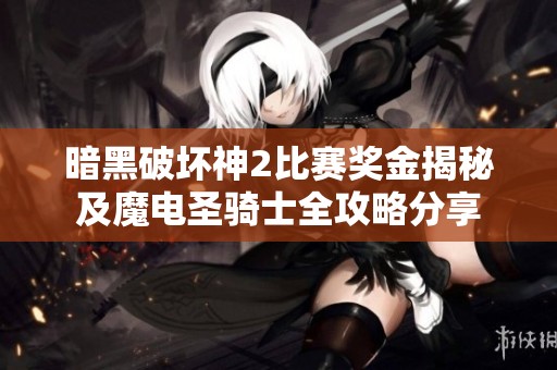 暗黑破坏神2比赛奖金揭秘及魔电圣骑士全攻略分享