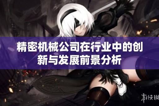 精密机械公司在行业中的创新与发展前景分析