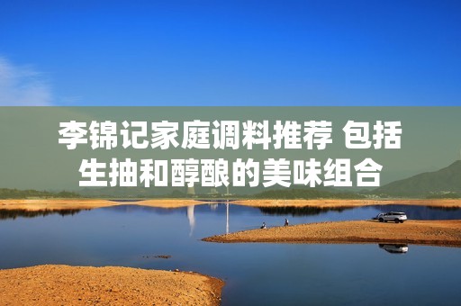 李锦记家庭调料推荐 包括生抽和醇酿的美味组合