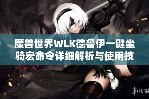 魔兽世界WLK德鲁伊一键坐骑宏命令详细解析与使用技巧