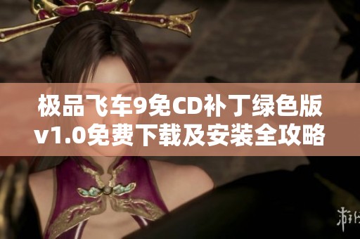 极品飞车9免CD补丁绿色版v1.0免费下载及安装全攻略