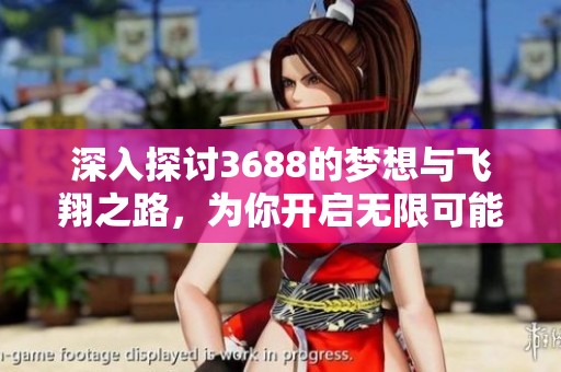 深入探讨3688的梦想与飞翔之路，为你开启无限可能的未来
